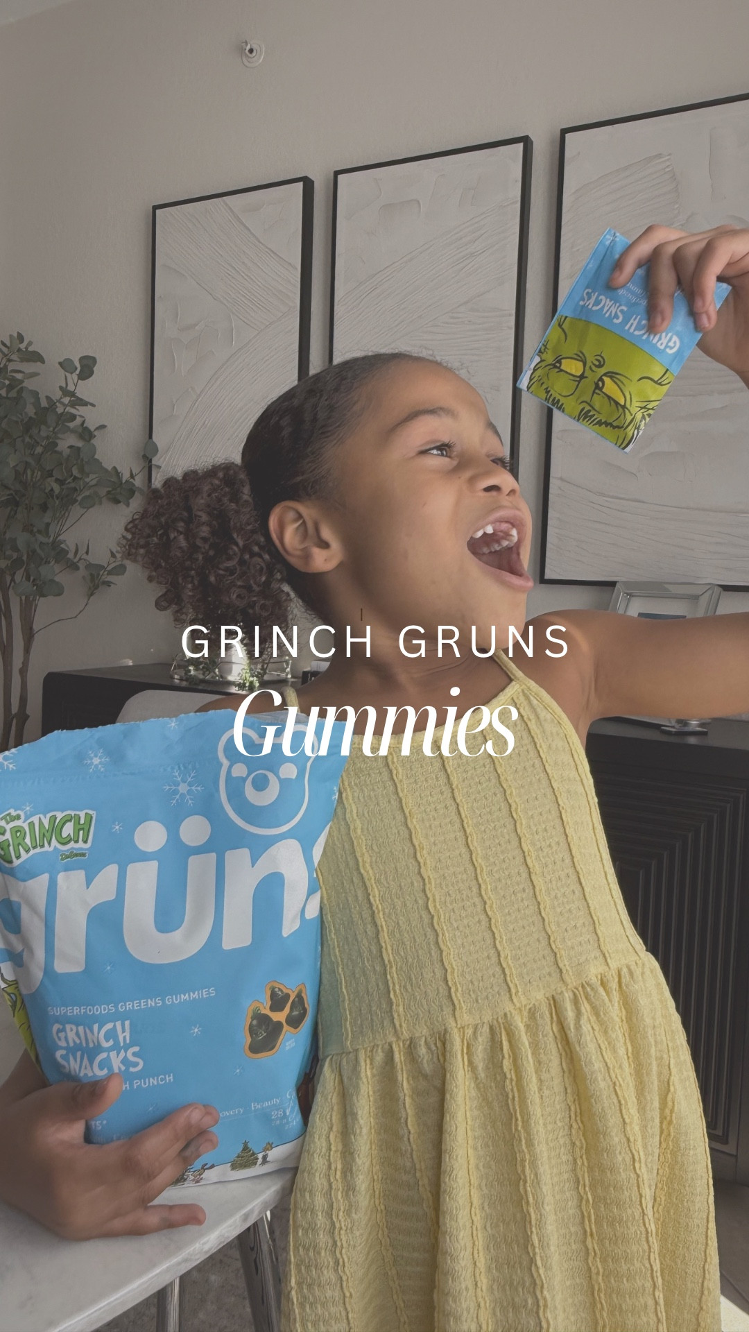 Kid approved. I tried the Gruns Grinch gummies and they are so yummy. My mom linked them here so you can shop the sale and try them too.

#LTKCyberWeek #LTKHoliday #LTKKids