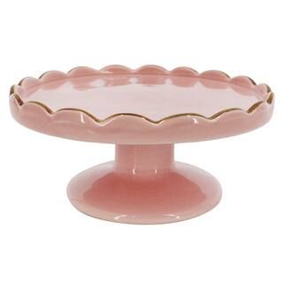 6.5" Pink Ceramic Cake Stand by Ashland® | Michaels | Michaels Stores