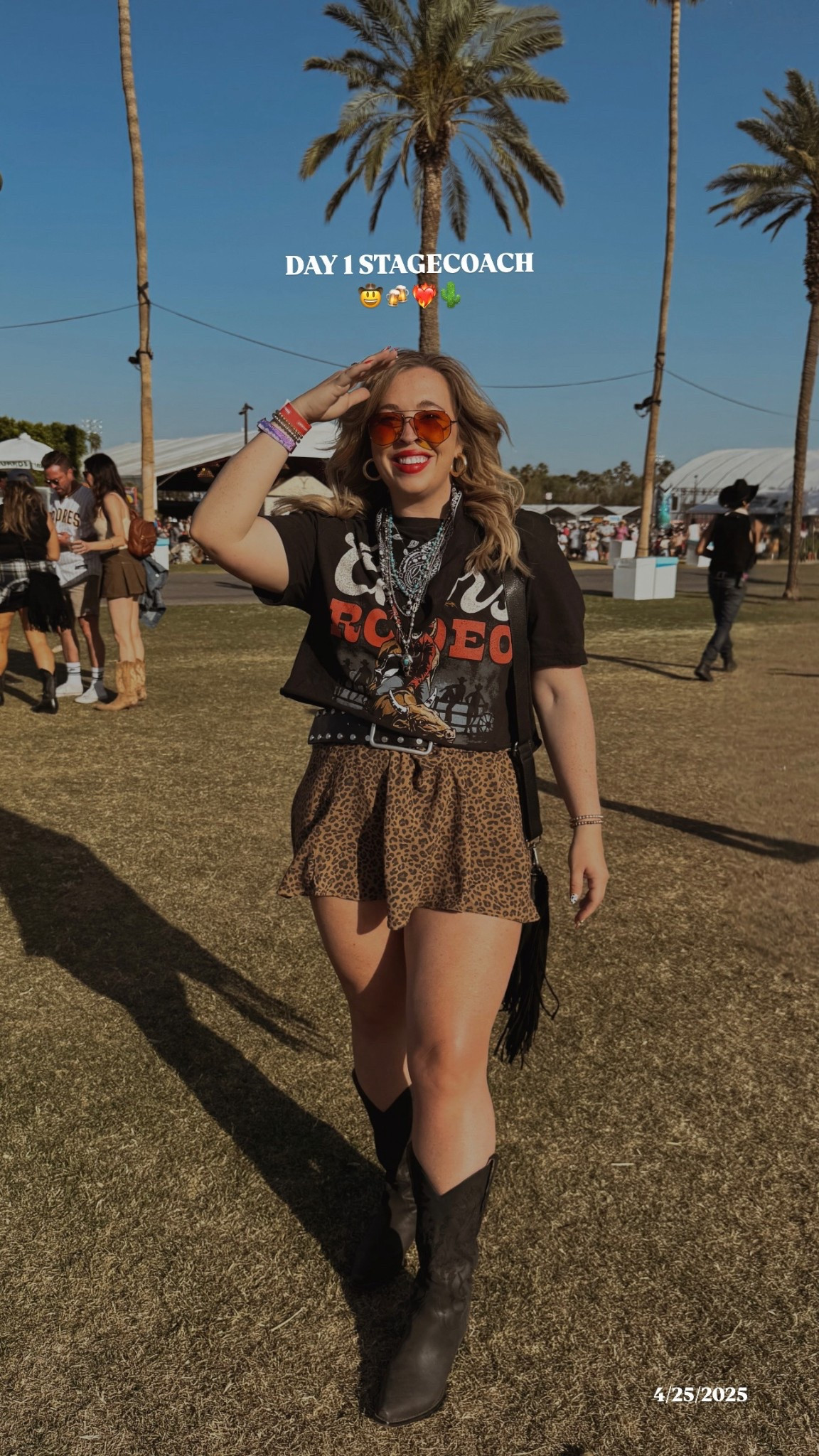 Midsize Stagecoach Outfit | Country Concert Outfit 🤠

Skirt is AE last season but I linked similar! 

Size 12 | Large | 5’4” 

#LTKStyleTip #LTKFestival #LTKMidsize