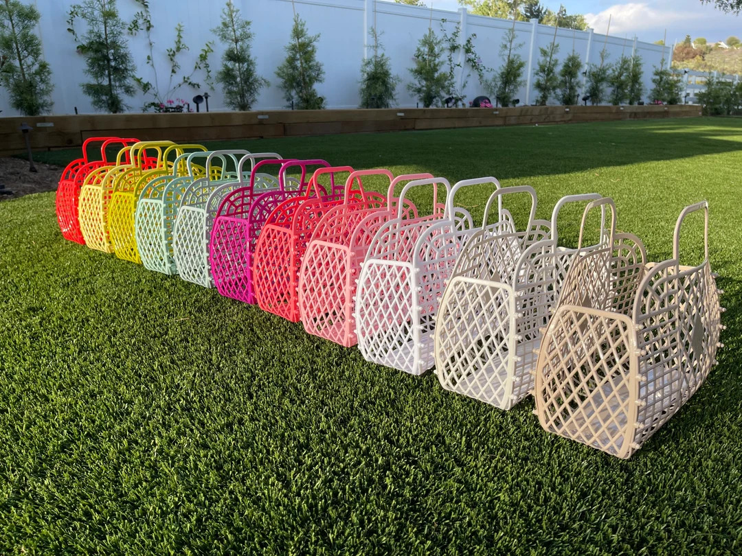 Jelly Bag || large || Retro Jelly Tote || Jelly Purse || Pool Bag || Beach Bag || Summer Bag | Etsy (US)