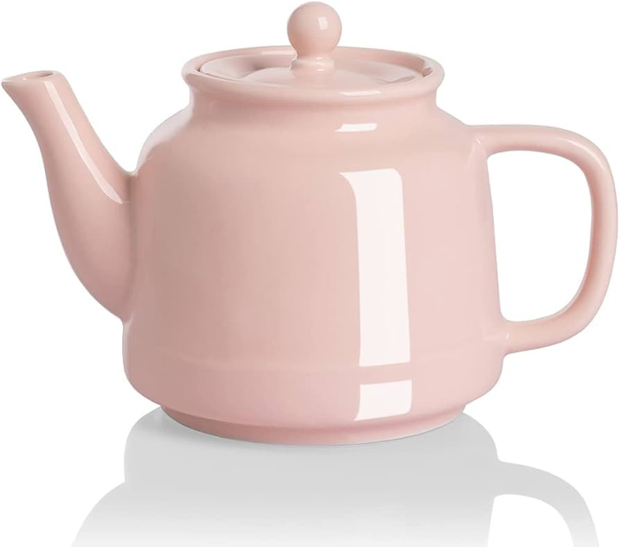 SWEEJAR Porcelain Teapot with Infuser and Lid, 30 OZ Teaware with Stainless Steel Filter for Tea,... | Amazon (CA)