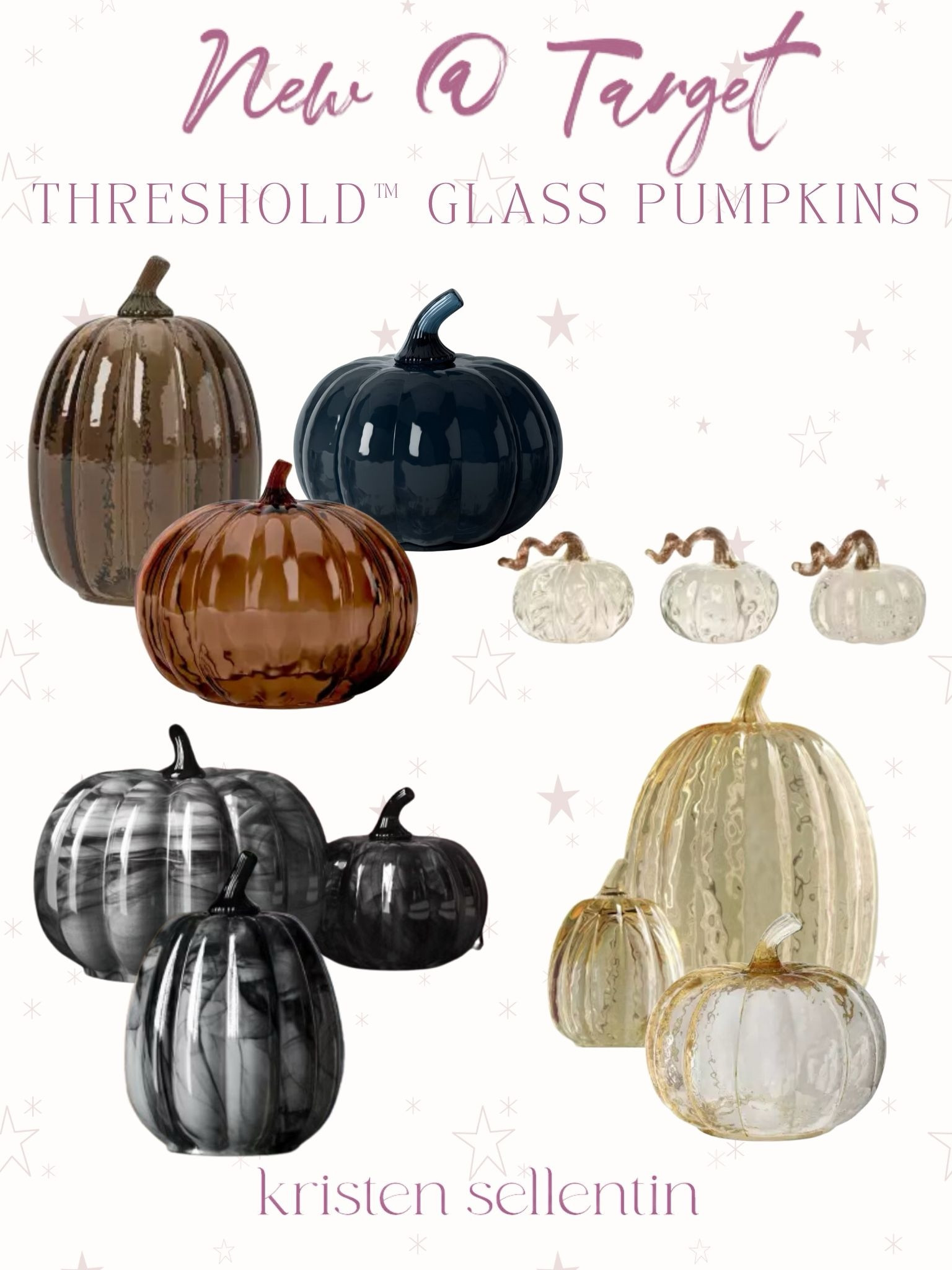 New @ Target
Threshold Glass Pumpkins

#target #fall #thresholdglasspumpkins
#newattarget

#LTKHome #LTKSeasonal #LTKFindsUnder50