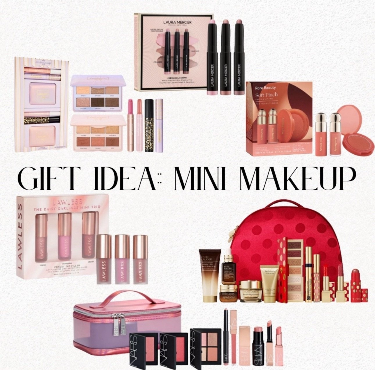 Mini makeup & skincare sets = the ultimate last-minute holiday win. ✨🎁
These mini sets are perfect for stocking stuffers, gift exchanges, travel bags, or trying top-rated favorites without the full-size commitment. Luxe, practical, and always appreciated — these are the gifts that never miss.

Tap to shop my favorite mini beauty finds before they sell out. Trust me, grab a few extras — you’ll want one for yourself too.

#LTKbeauty #MiniBeauty #StockingStufferIdeas #SkincareSets #MakeupSets #LastMinuteGifts #LTKholiday #BeautyGiftIdeas #TravelBeauty #LTKfinds

#LTKSaleAlert #LTKGiftGuide #LTKHoliday
