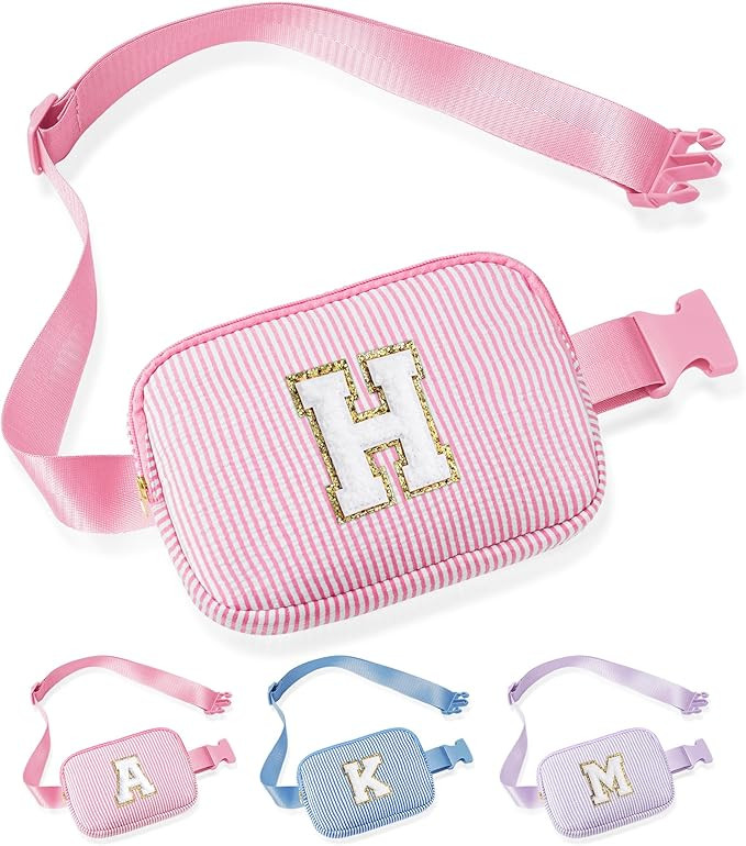 YOOLIFE Initial Crossbody Bag | Fanny Pack Birthday Gifts for Daughter Sister Friends | Gifts for... | Amazon (US)