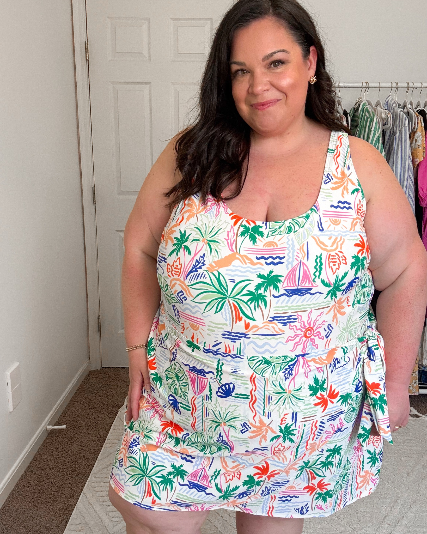 Old navy swim is 50% off today!! I’m wearing a 3x

#LTKSwim #LTKPlusSize #LTKStyleTip