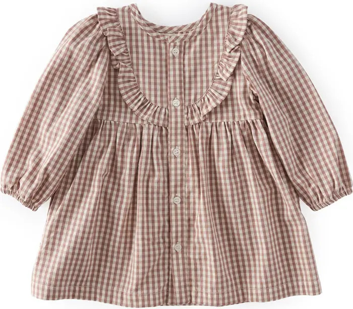 Pehr Gingham Ruffle Organic Cotton Dress | Nordstrom | Nordstrom