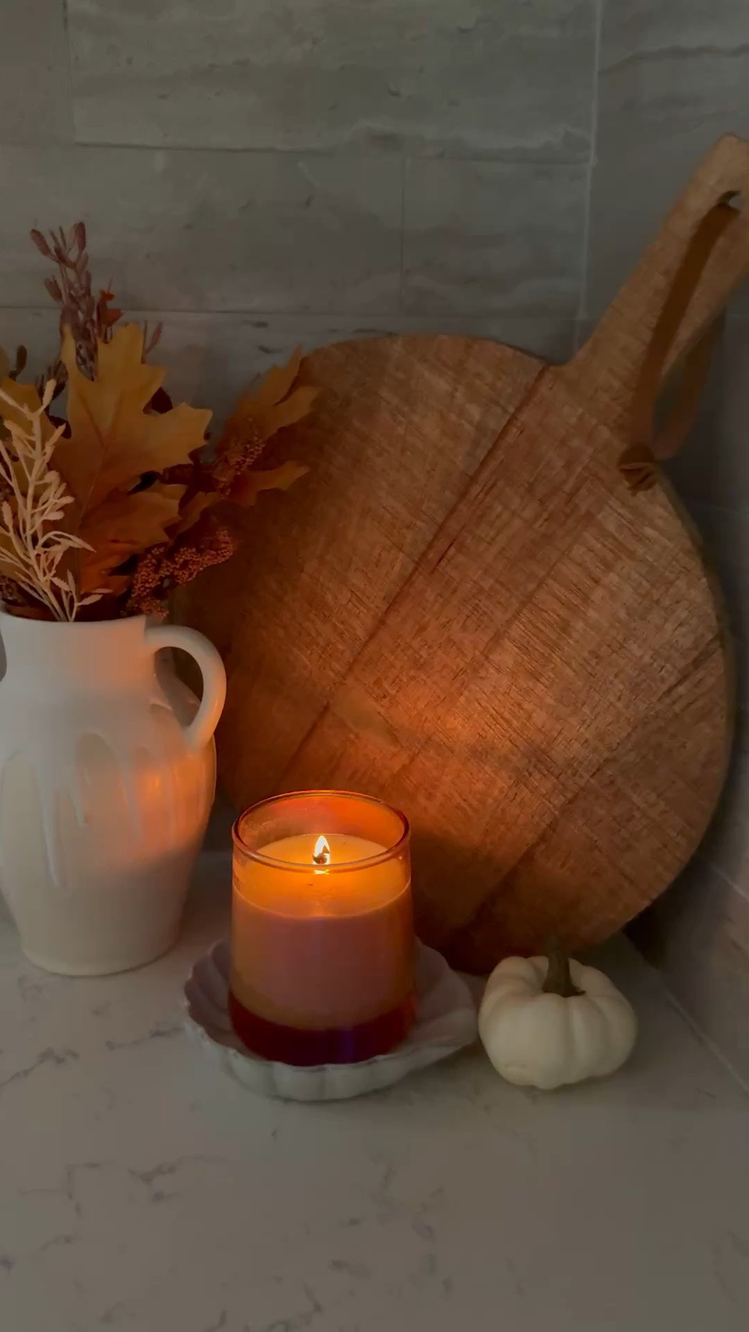 A little fall kitchen corner styling

#LTKHome #LTKSeasonal