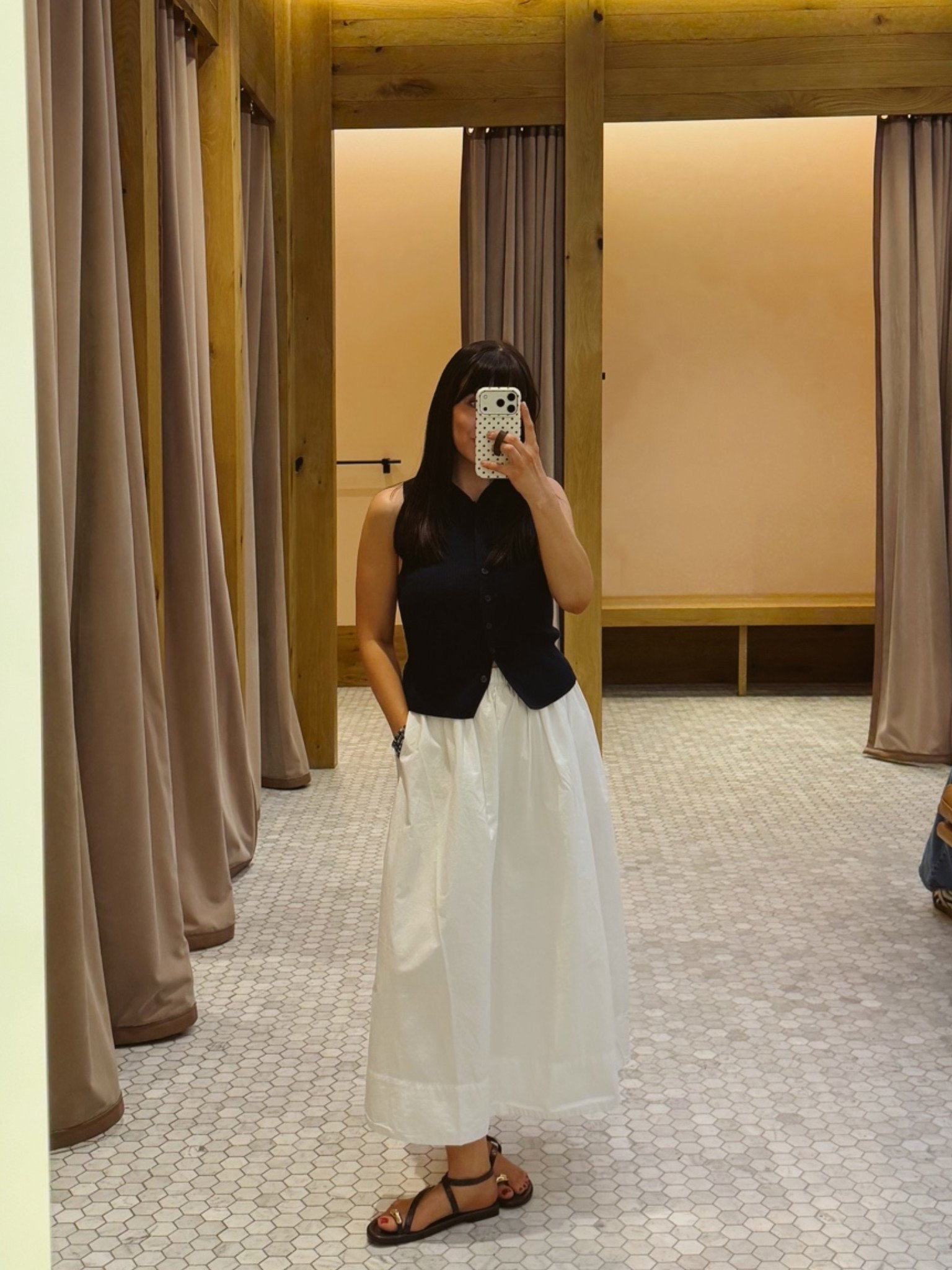 What i tried on and loved at aritzia! Aritzia new arrivals + summer outfits! 

Everything petite friendly. Wearing s in everything, 2 in gingham vest but def need a 4!! Size up if you have anything over a cup!

#LTKPetite #LTKSeasonal