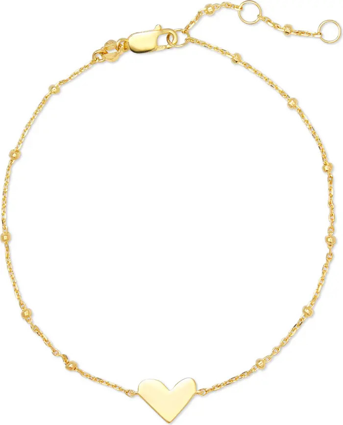 Kendra Scott Ari Heart Pendant Bracelet | Nordstrom | Nordstrom