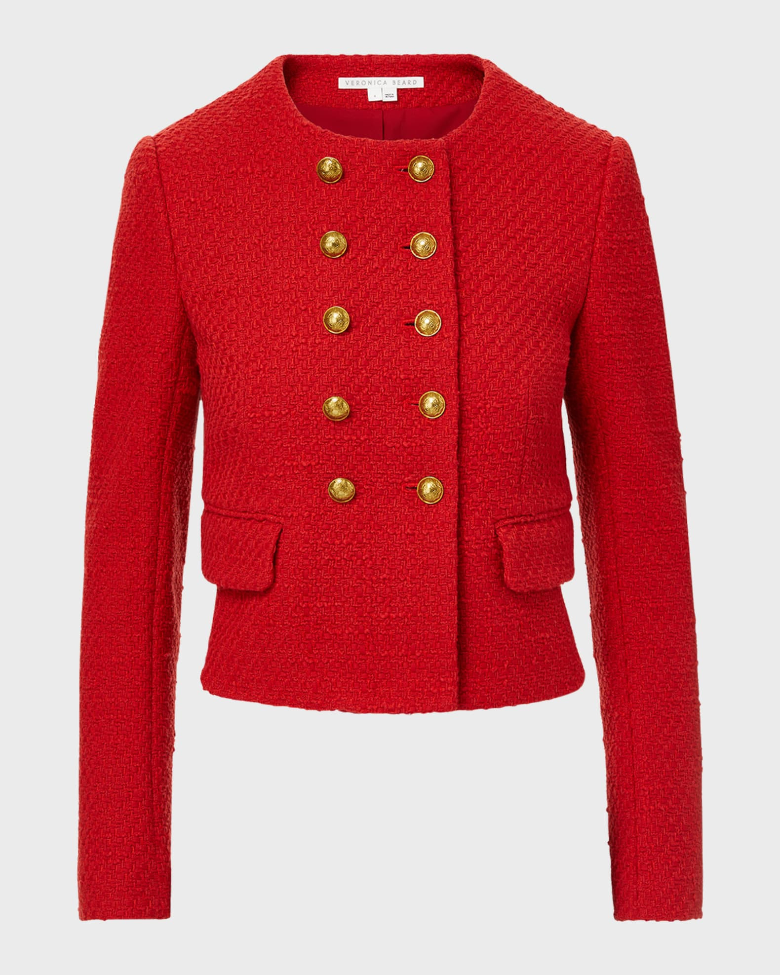 Veronica Beard Bentley Tweed Tailored Jacket | Neiman Marcus
