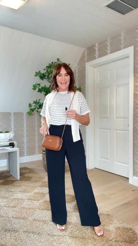 I’ve had these Aritzia trousers for years and just love that they come in petite sizes. You can dress them up or down which is amazing!
And this Frame top I will be wearing on repeat this spring and summer

#LTKover40 #LTKstyletip #LTKworkwear