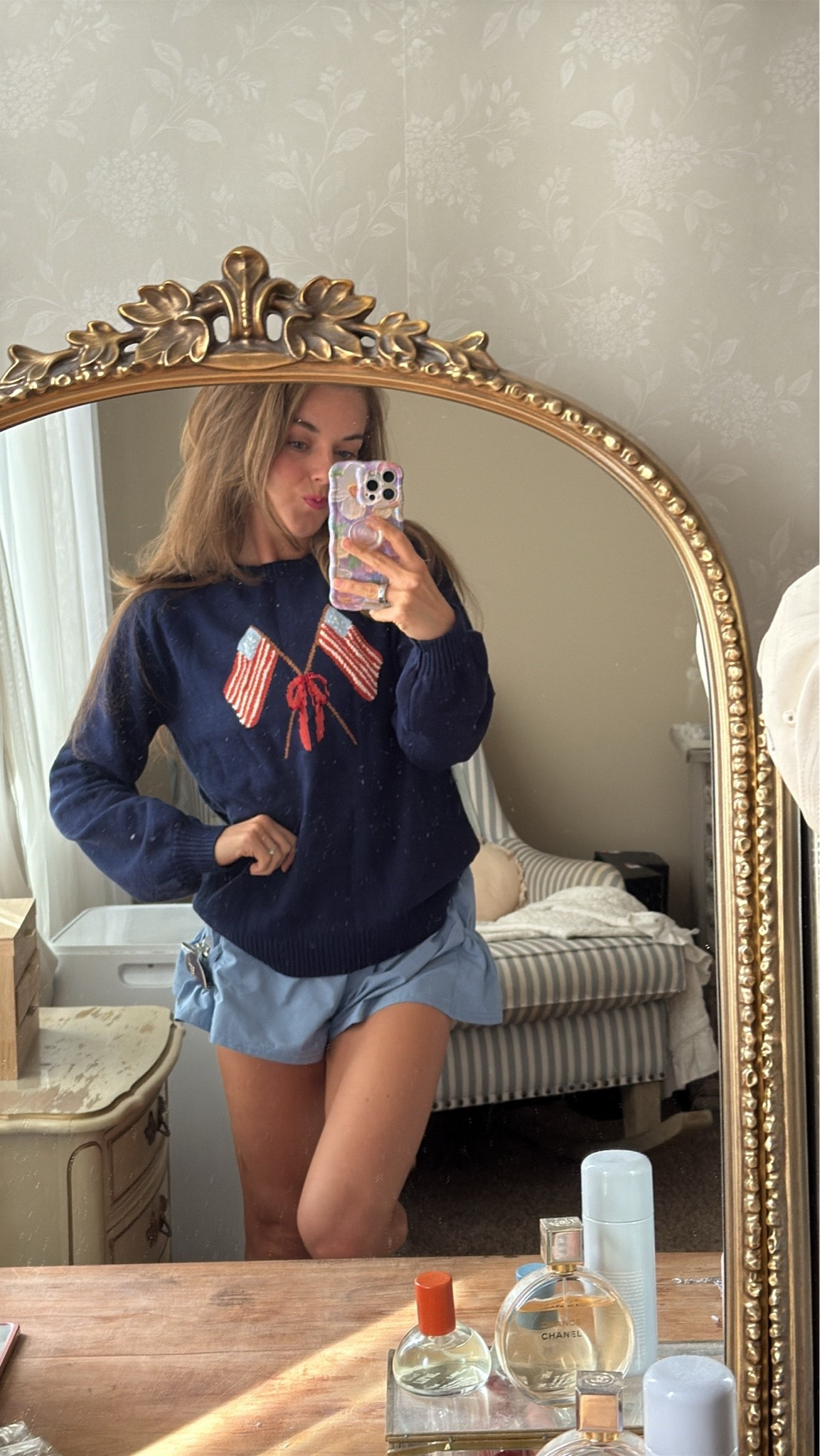 Cutest American flag sweater @Ivy City Co