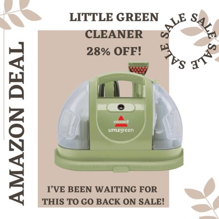 I have been waiting for this little green machine to go on sale! 

#LTKsalealert #LTKGiftGuide