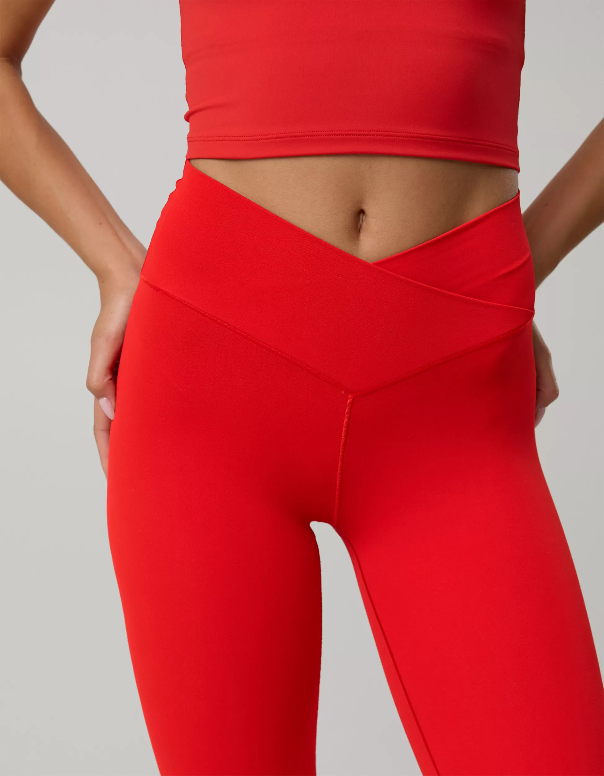 OFFLINE By Aerie Real Me High Waisted Crossover Legging | Aerie