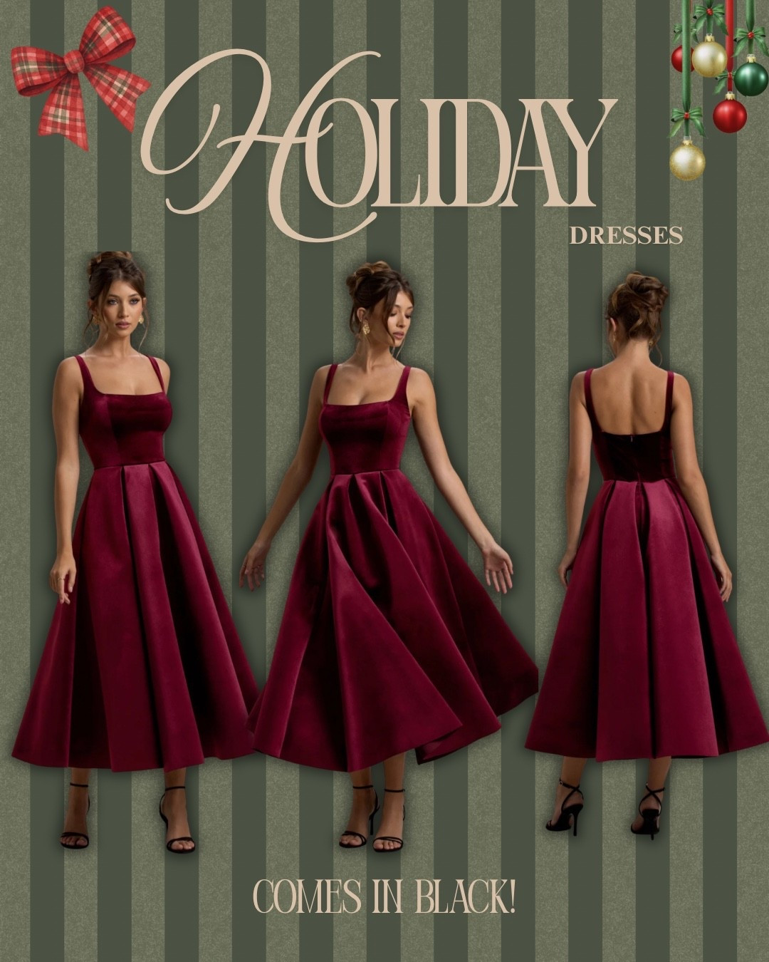 Beautiful dress 😍 (sizes 2-12 available!)
Also comes in black 🖤

Holiday dresses, festive dresses, New Year’s Eve dresses, festive outfit, Christmas party dress 

#LTKGiftGuide #LTKWedding #LTKHoliday