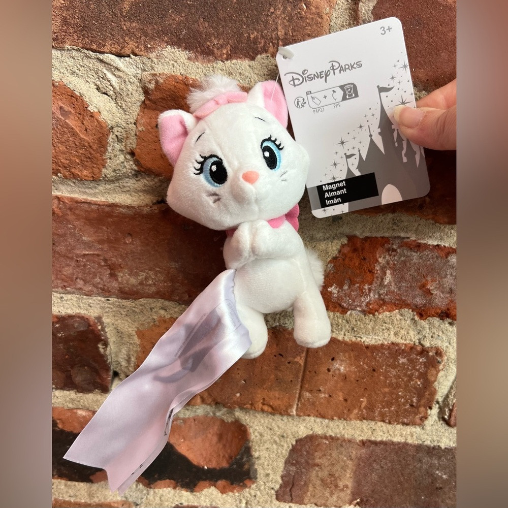 Disney Parks Aristocats Marie Cat Magnetic Plush NEW | Poshmark