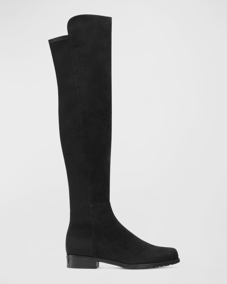 Stuart Weitzman 5050 Suede Over-The-Knee Boots | Neiman Marcus
