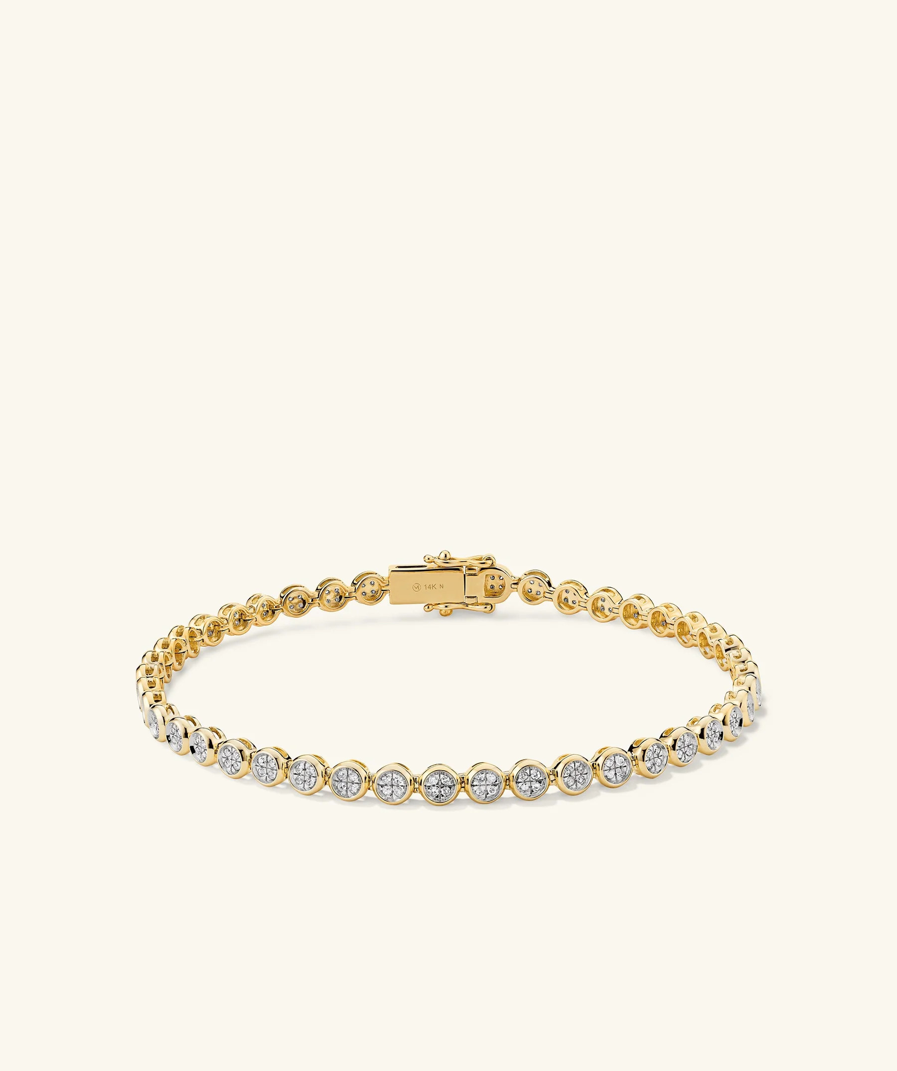 Micro-Pavé Diamond Rivière Bracelet | Mejuri Fine Crew