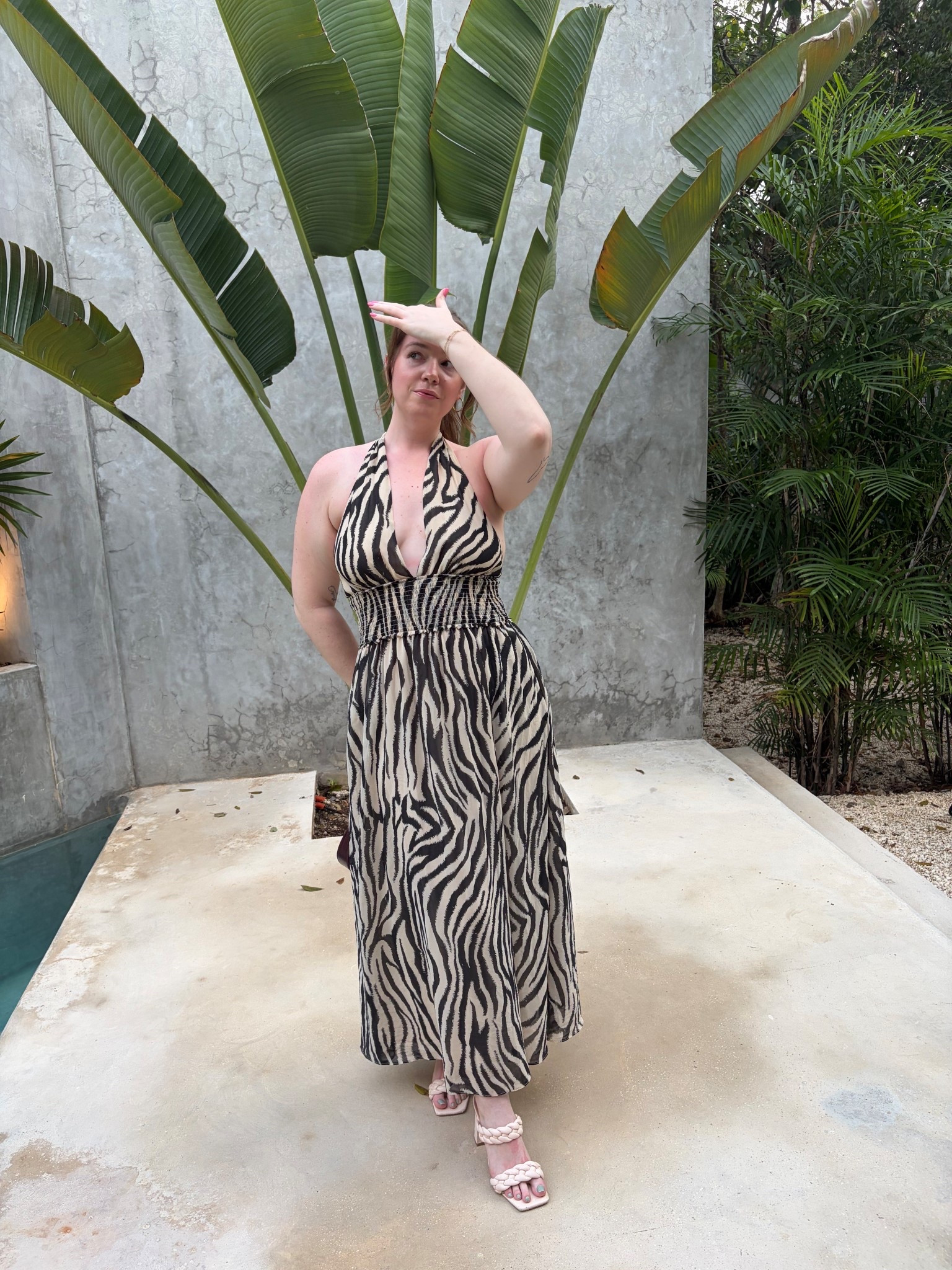 Theme of the night: jungle noir 

#LTKTravel #LTKMidsize