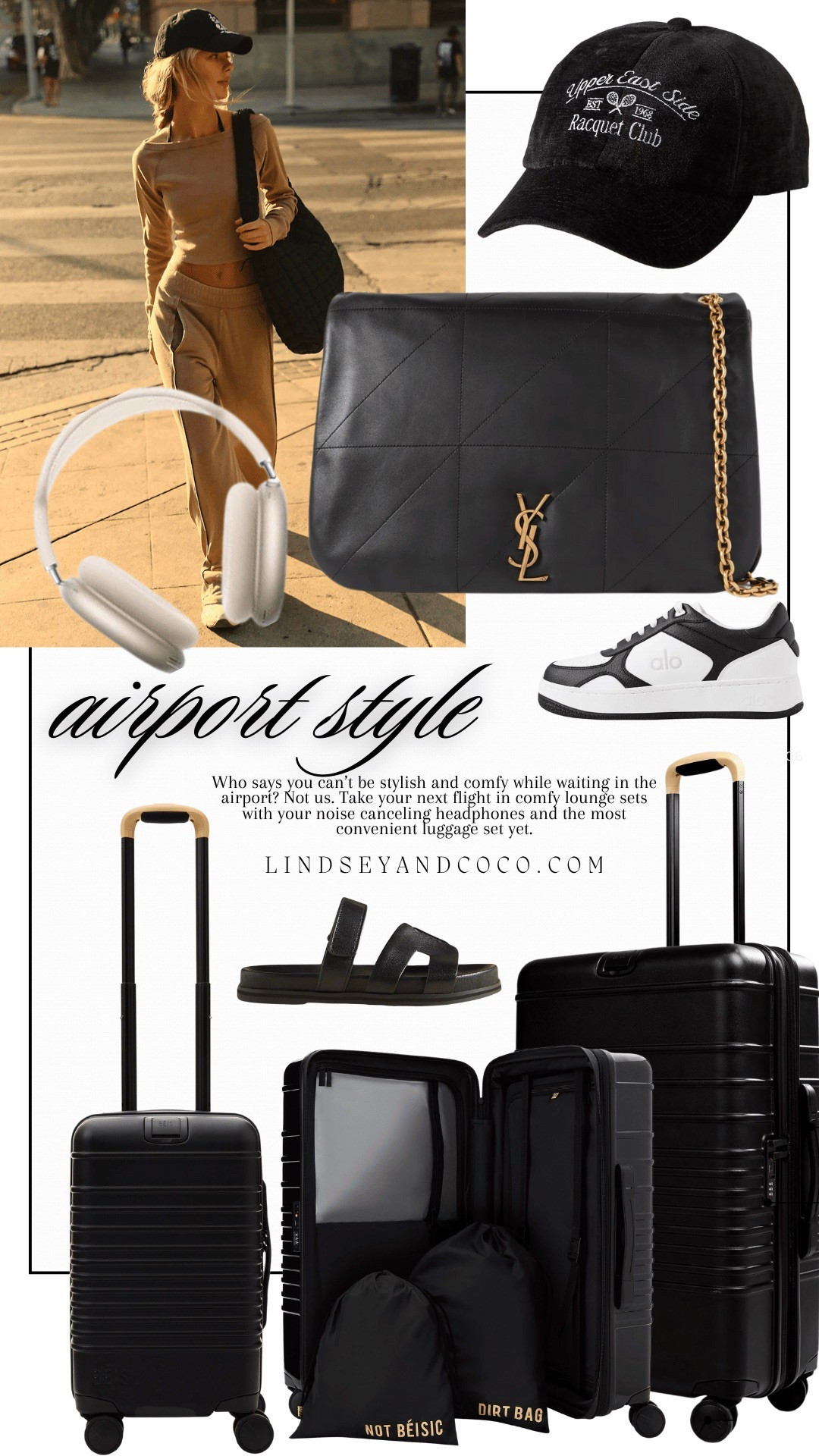 Casual Airport Travel Day Outfit

#LTKStyleTip #LTKItBag #LTKTravel