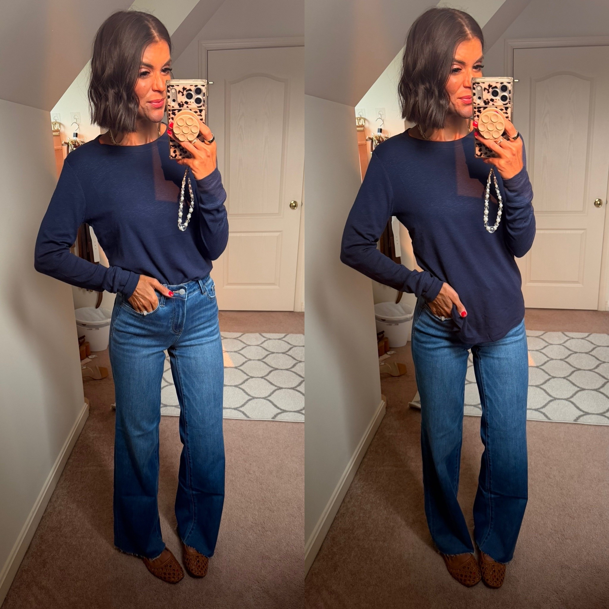 Jeans size 24 size small in top

#LTKdayinmylife #LTKgrwm #LTKmomlife