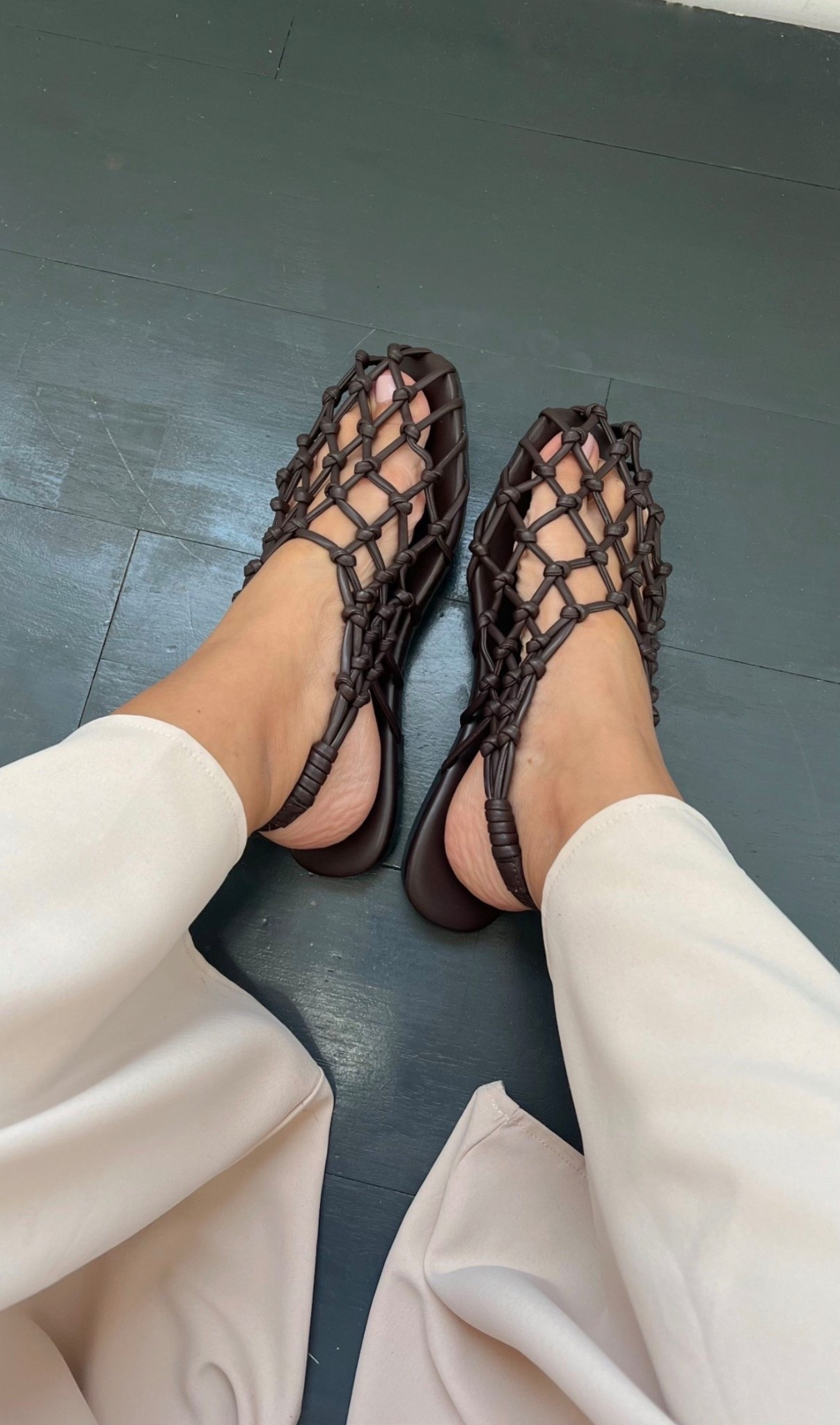 I love these jelly mesh flats! So good and comfy - wearing size 8.5 



#LTKootd #LTKSeasonal #LTKMidsize