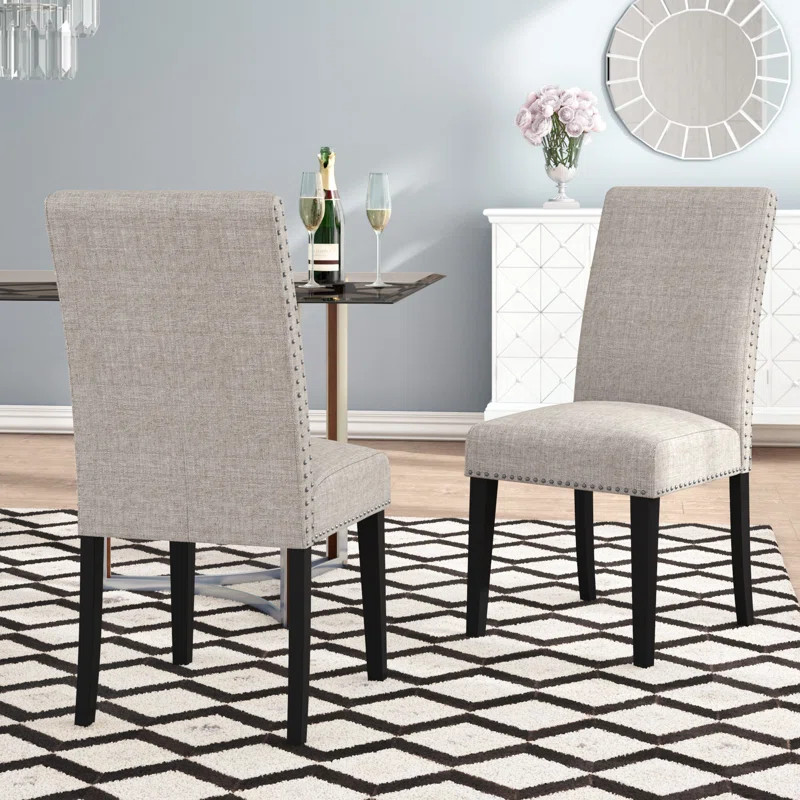 Aparna Parsons Upholstered Dining Chair (Set of 2) | Wayfair North America