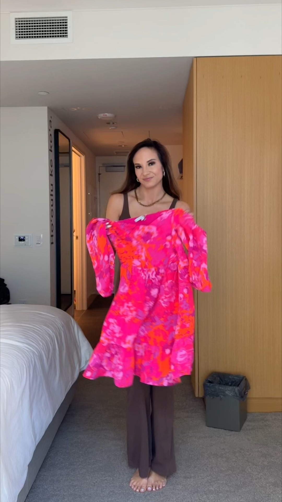 GRWM - Hawaii edition! I’m wearing this gorgeous bright floral dress from Baltic Born

🌺 Use code NICKIE15OFF to save 15%! 

#LTKWatchNow #LTKTravel #LTKSeasonal