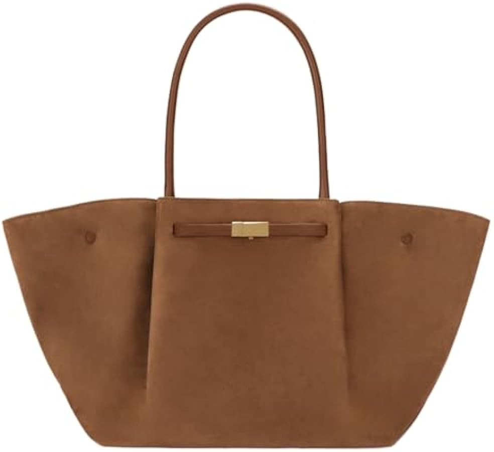 Womens Wing Bag Cowhide Hobo Shoulder Bag High End Large Capacity Tote Stylish Durable Spacious C... | Amazon (US)