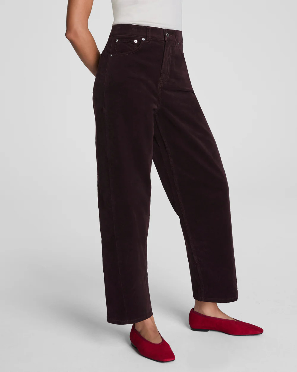 Corduroy Barrel Leg Pants – SPANXshape™ 360 | SPANX | Spanx