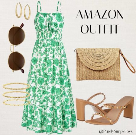 ⭐️ Amazon floral dress On Sale!
Amazon outfit idea 
Vacation dress
Spring dress
#amazonfashion #founditonamazon



#LTKSeasonal #LTKfindsunder50 #LTKsalealert