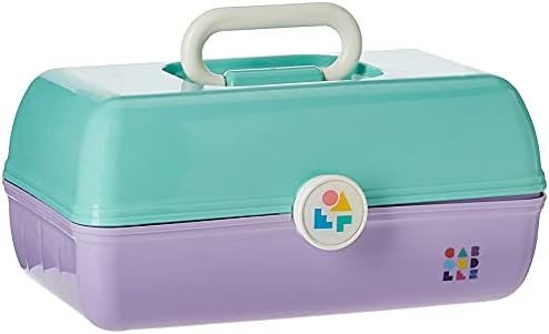 On-The-Go Girl Sea foam Lid & Lavender Base Vintage Case, 1 Lb | Amazon (US)