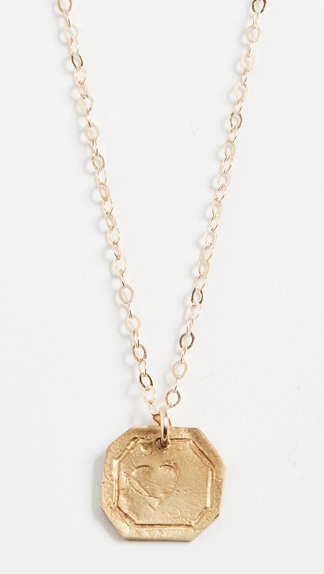 Heart Plate Necklace | Shopbop