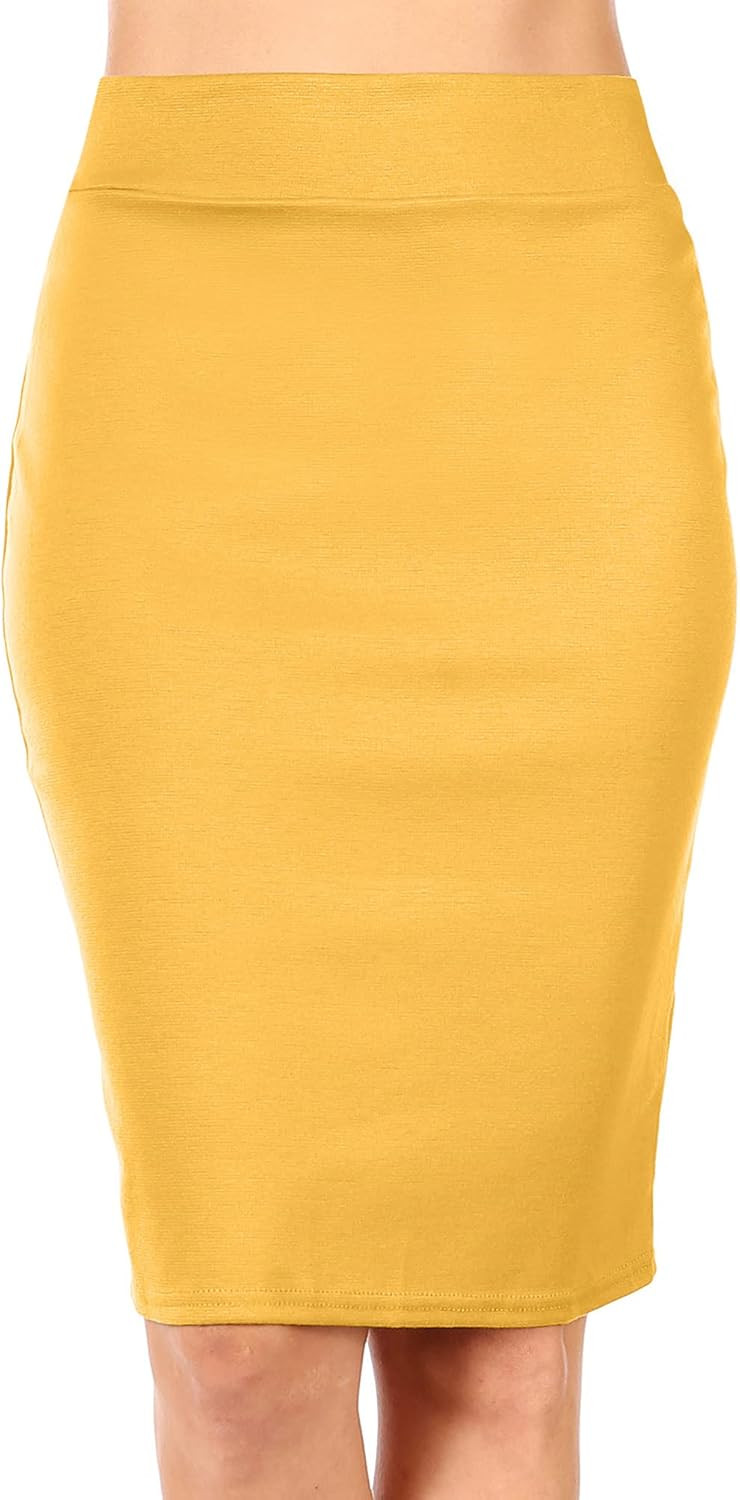 Reg and Plus Size Pencil Skirts for Women Below The Knee. Work,Weekends,Date Nights,Sexy Office B... | Amazon (US)