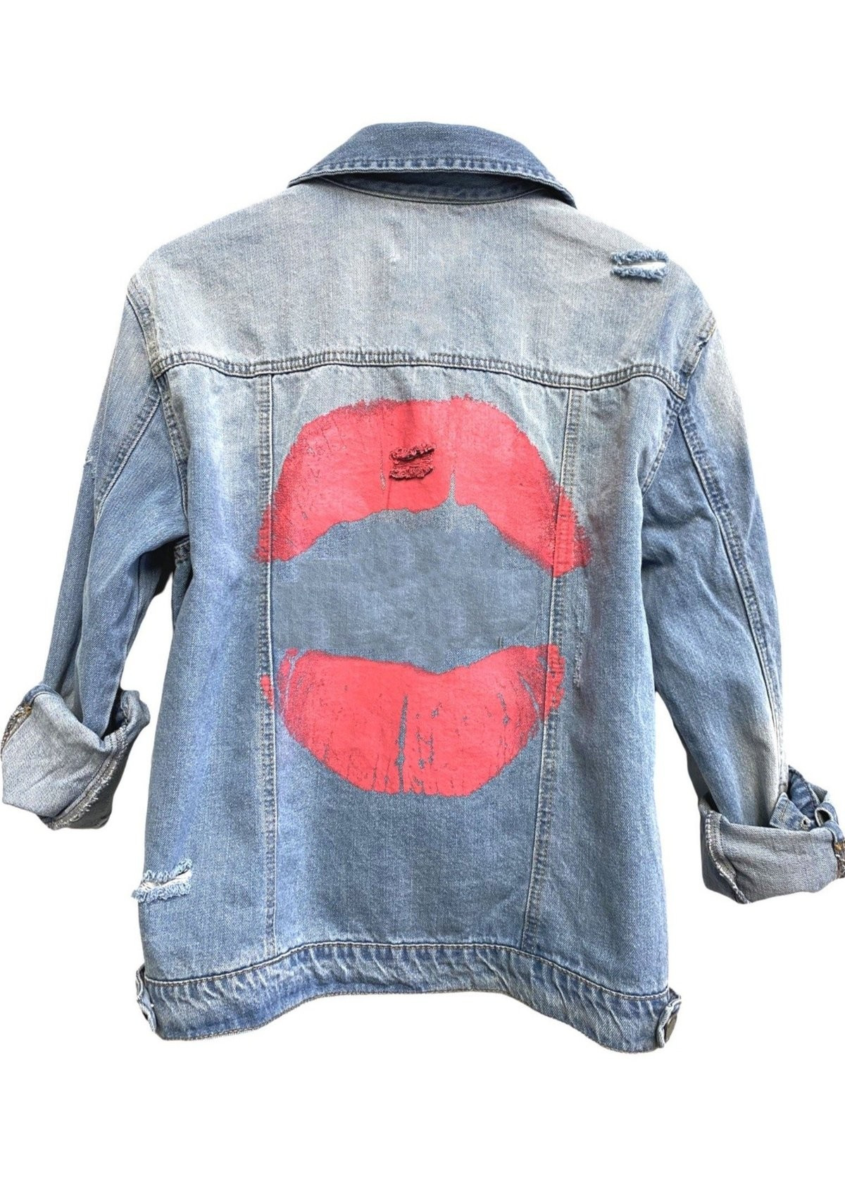 PUCKER UP DENIM JACKET | Judith March