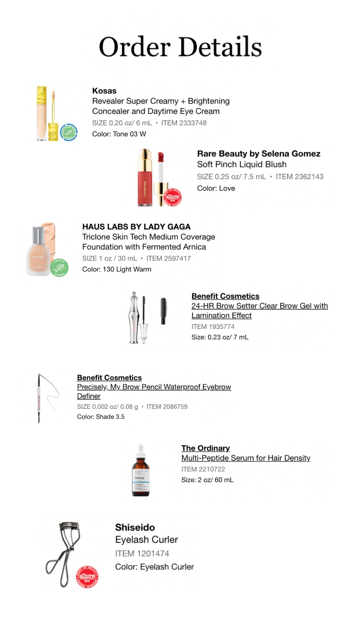 everything i ordered from the Sephora Sale! i can’t wait to try some new products ♥️

#LTKbeauty #LTKSeasonal #LTKHoliday