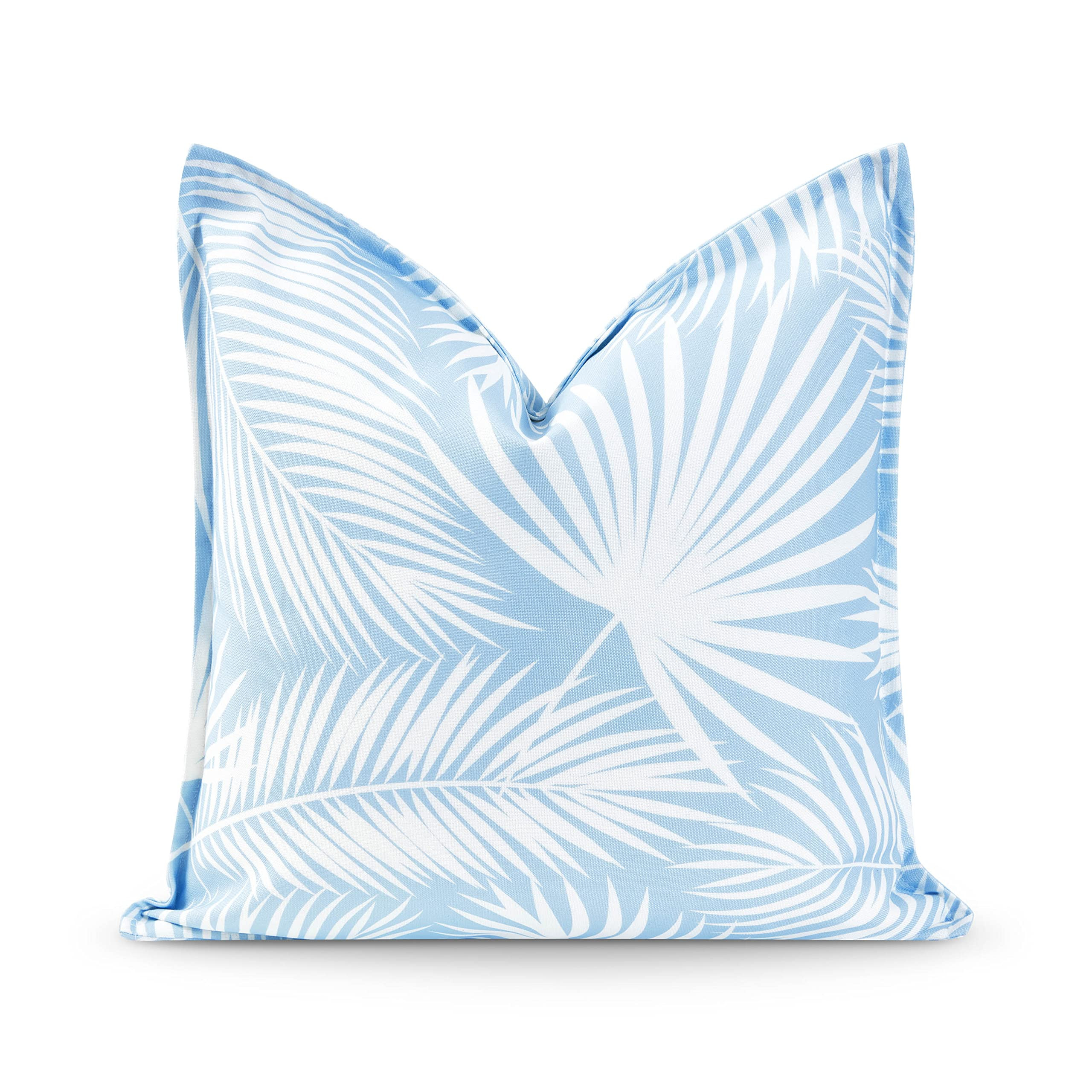 Hofdeco Premium Coastal Hampton Style Patio Indoor Outdoor Pillow Cover Only, 20"x20" Water Resis... | Amazon (US)