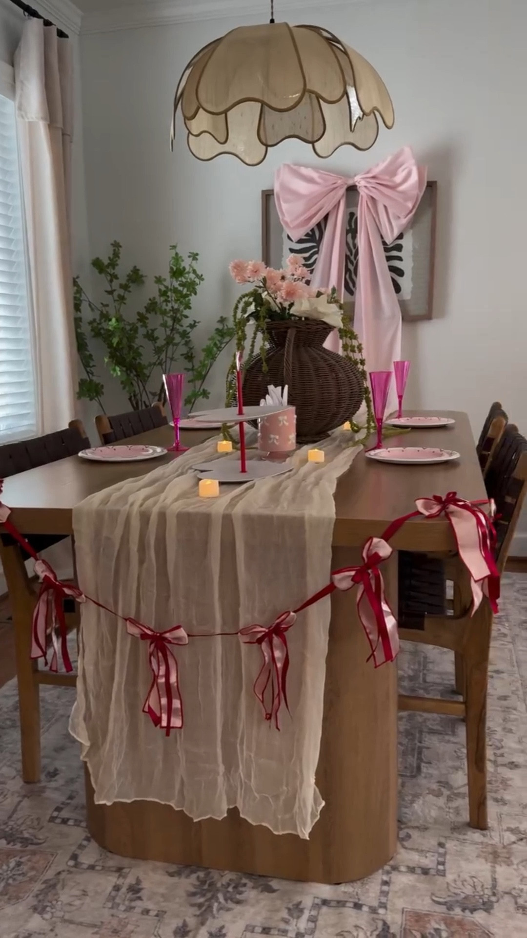 Galentine’s Party decor! 😍💐💝🎀
I found EXTREMELY affordable Valentine’s decor to host my very first Galentine’s Day party! The hanging flowers are my absolute fave!! —c o m m e n t “SHOP” & I’ll DM you the links to everything in the video **make sure you’re following me first or the link may not work**

.
.
.
.
#galentinesparty #valentinesdaydecor #girlsnignt #galentinesday #affordablehomedecor