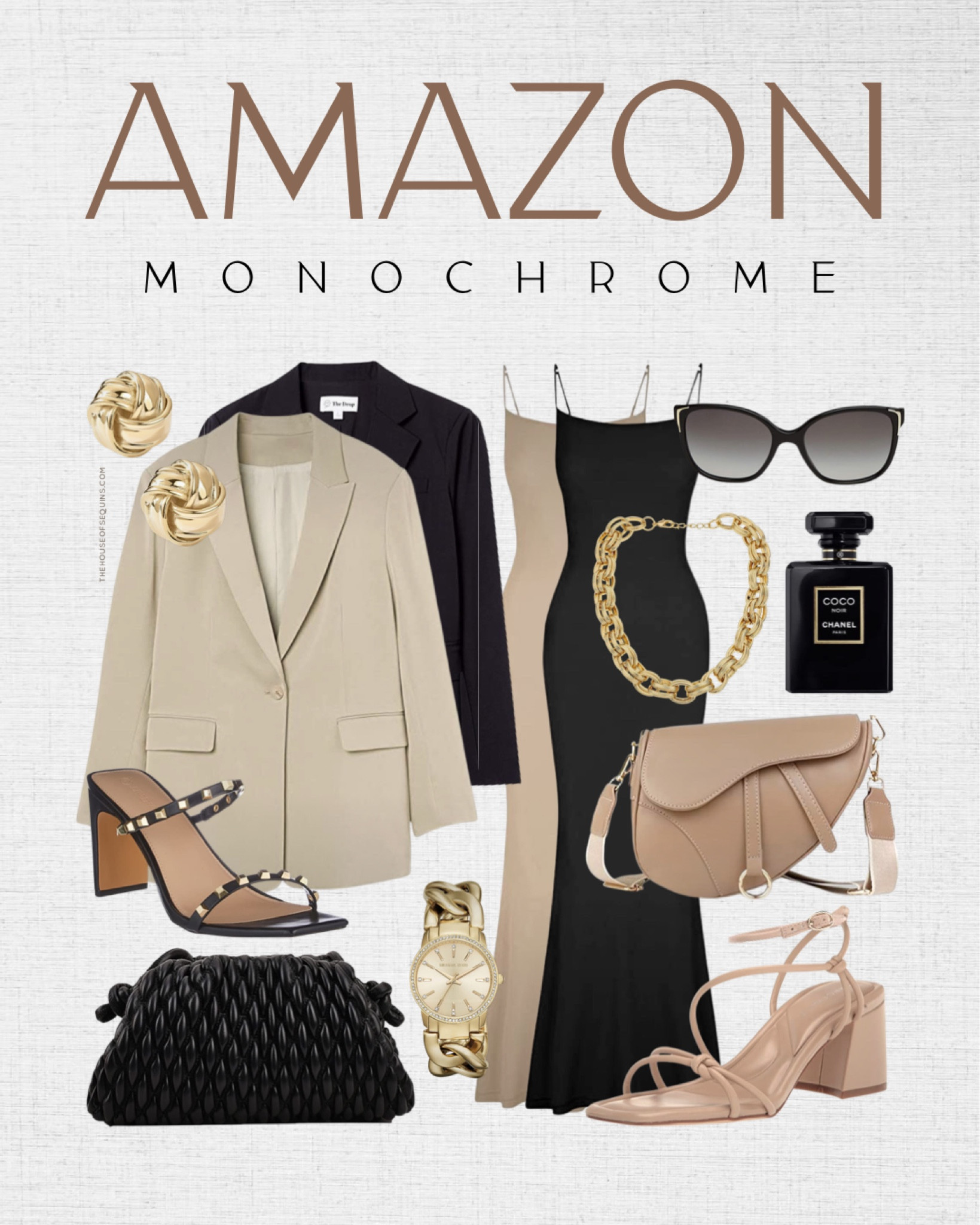 Shop this Amazon monochromatic outfit! Date night look. City chic, wedding guest maxi dress, blazer, designer bag look for less and more! 

Follow my shop @thehouseofsequins on the @shop.LTK app to shop this post and get my exclusive app-only content!

#liketkit 
@shop.ltk
https://liketk.it/4a4Zs

#LTKwedding #LTKstyletip #LTKSeasonal