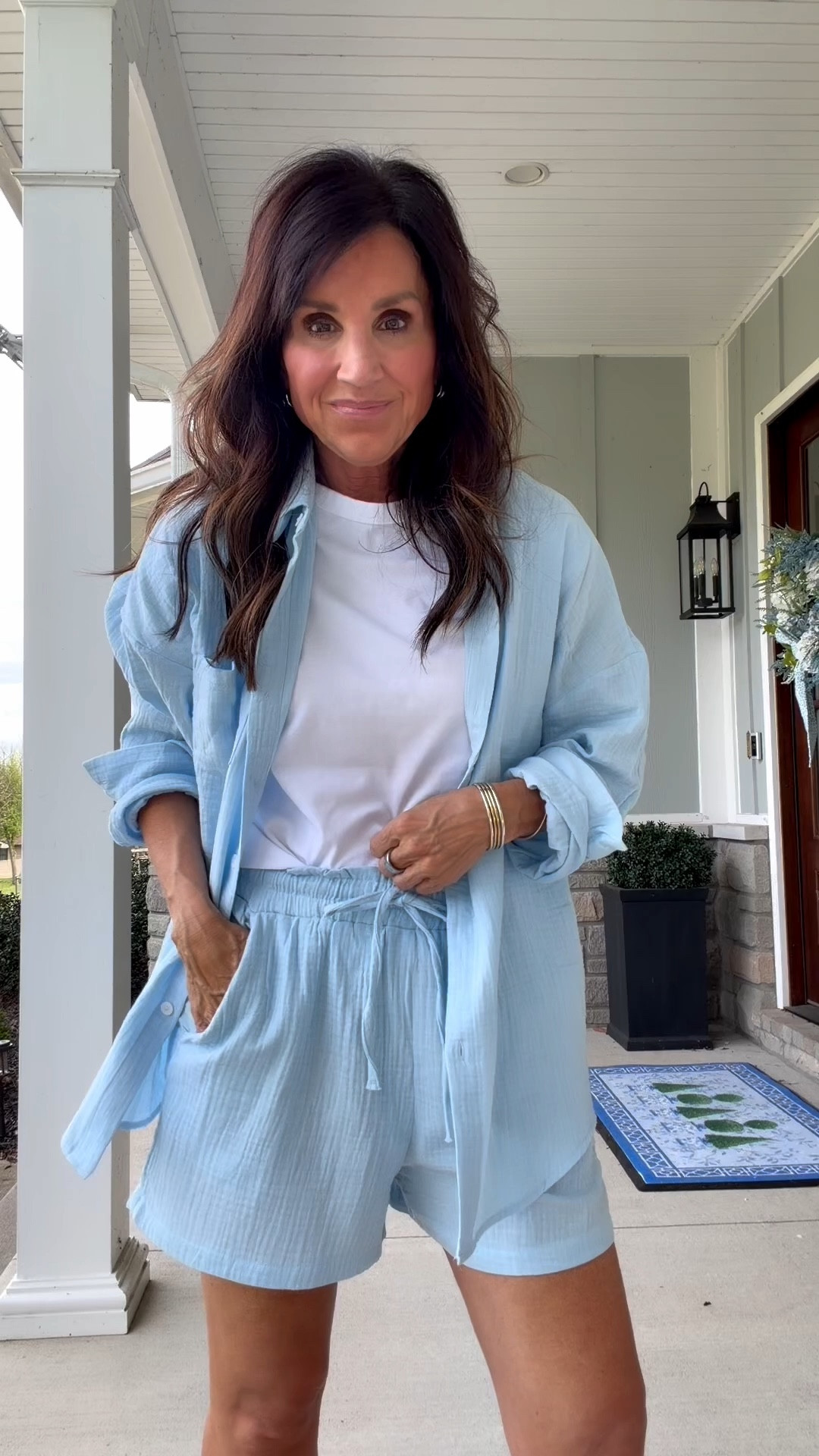 2 piece set from Amazon 
I’m wearing a small

#LTKOver40 #LTKSeasonal