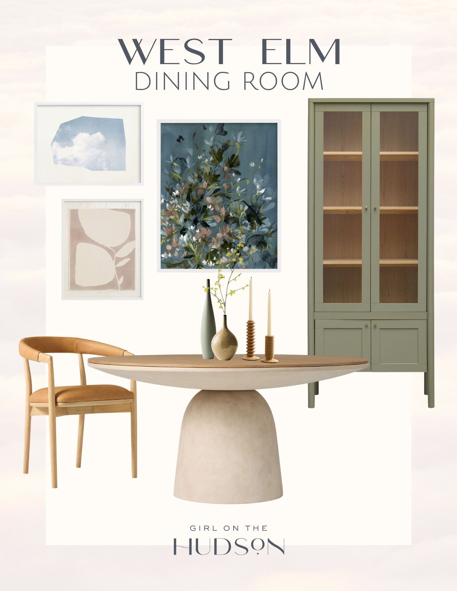 This dining room setup feels like the perfect blend of warmth and elevated simplicity. I love how the soft wood tones and muted greens create a calming, collected look that works year round. These are the kinds of foundational pieces that make styling your space feel effortless.

west elm dining room, neutral dining furniture, modern dining table, green cabinet styling, warm wood tones, timeless home decor, modern coastal dining room, elevated everyday living girlonthehudson

#LTKSeasonal #LTKHome