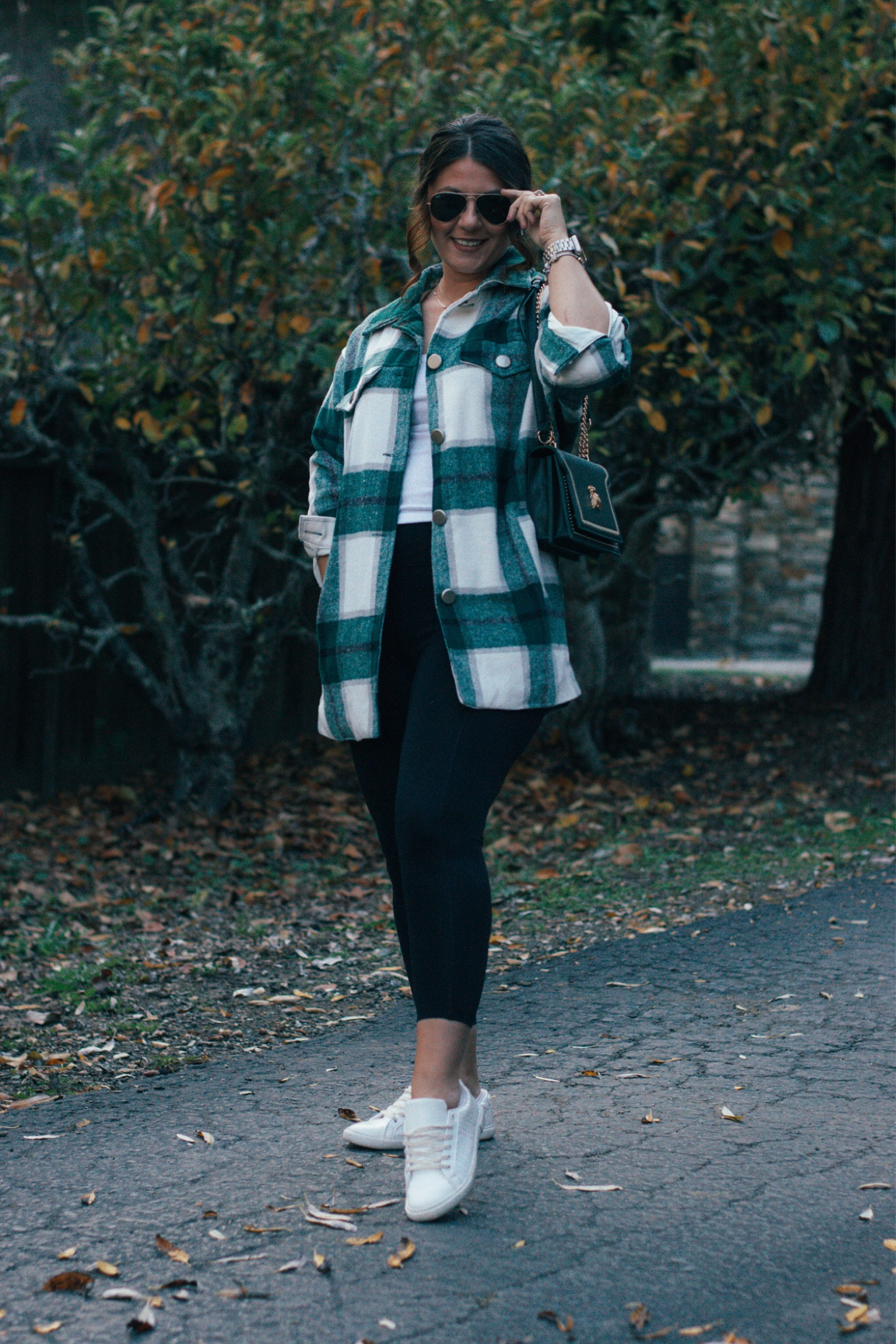 what’s one thing you’ll wear no matter the season? mine is a shacket. warm (but not too warm), comfy, and a great outfit topper. 

more styling tips on fashioninflight.com today! 💚 // #fashioninflight #shacket #formulaicfashion