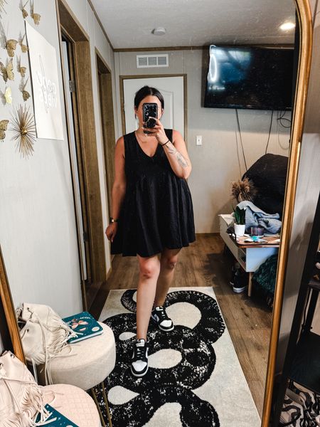 Perfect way to wear this dress casually for the summer! This also is great for sports moms to wear to the ball field! 

Summer outfit
Dress
Panda dunks 
Casual outfit 

#LTKMidsize #LTKFindsUnder50 #LTKStyleTip