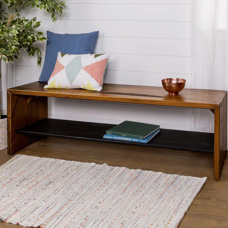 Osterhoudt Shelves Storage Bench | Wayfair North America