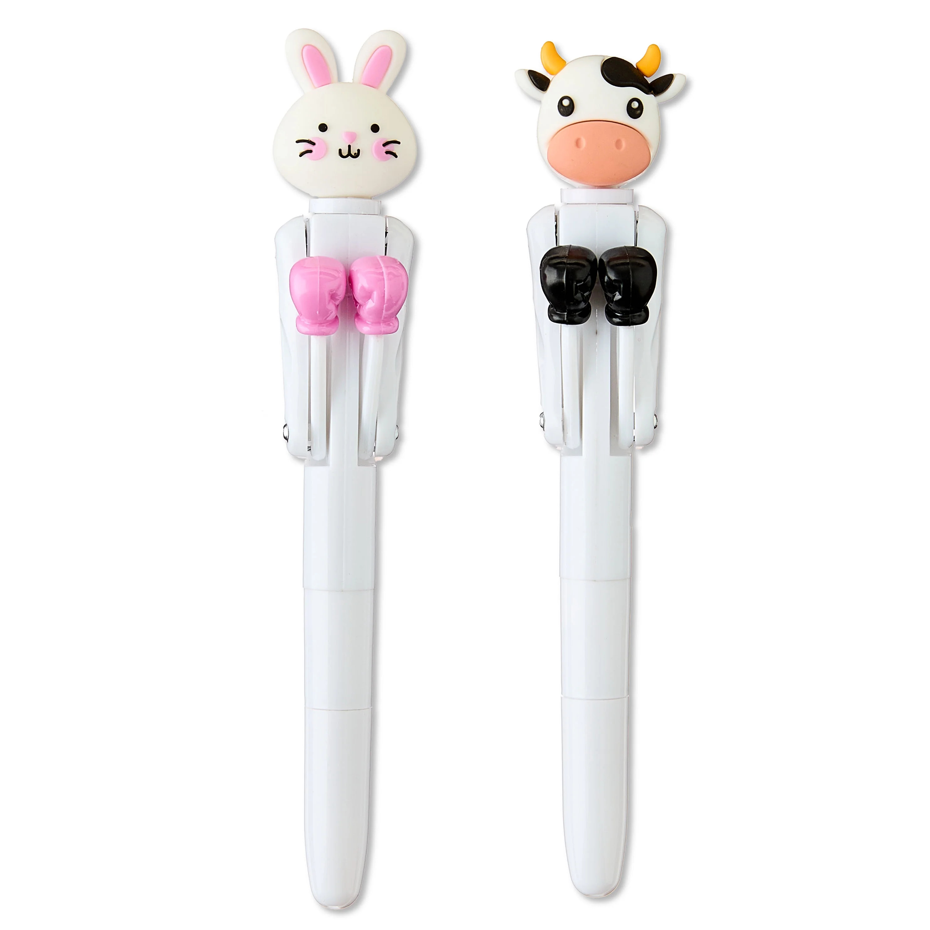 Cow and Bunny Boxing Pens, Multicolor, 2 Pieces, Easter by Way To Celebrate | Walmart (US)
