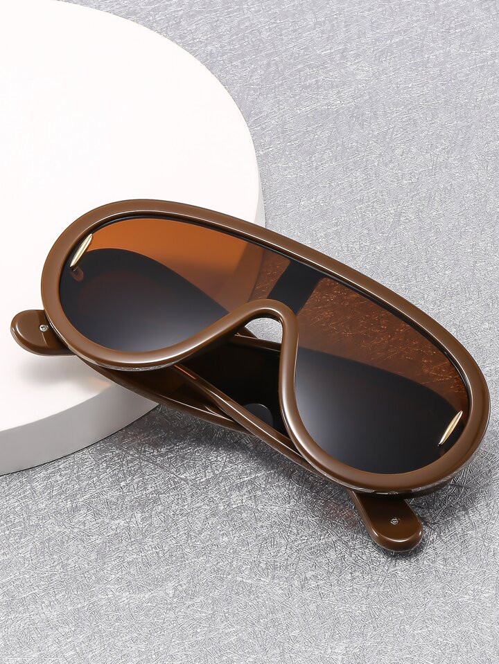 Fashionable Oversized Frame Sunglasses | SHEIN