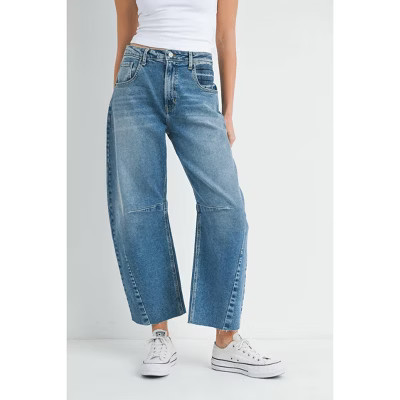 Women's Barrel Jeans With Seams - JBD. 24 | Target