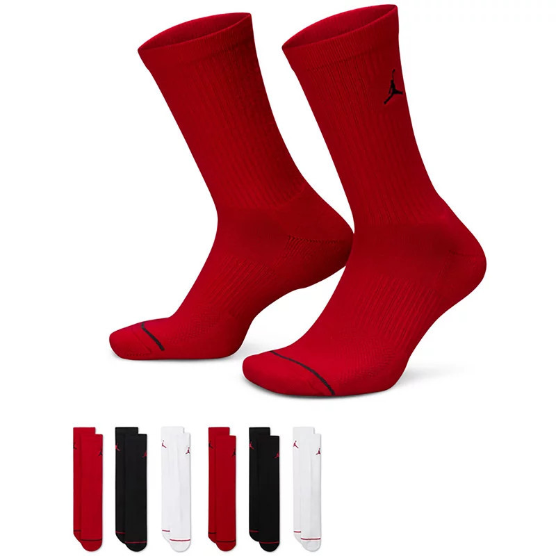 Jordan Everyday Crew Socks 6 Pack | Academy Sports + Outdoors