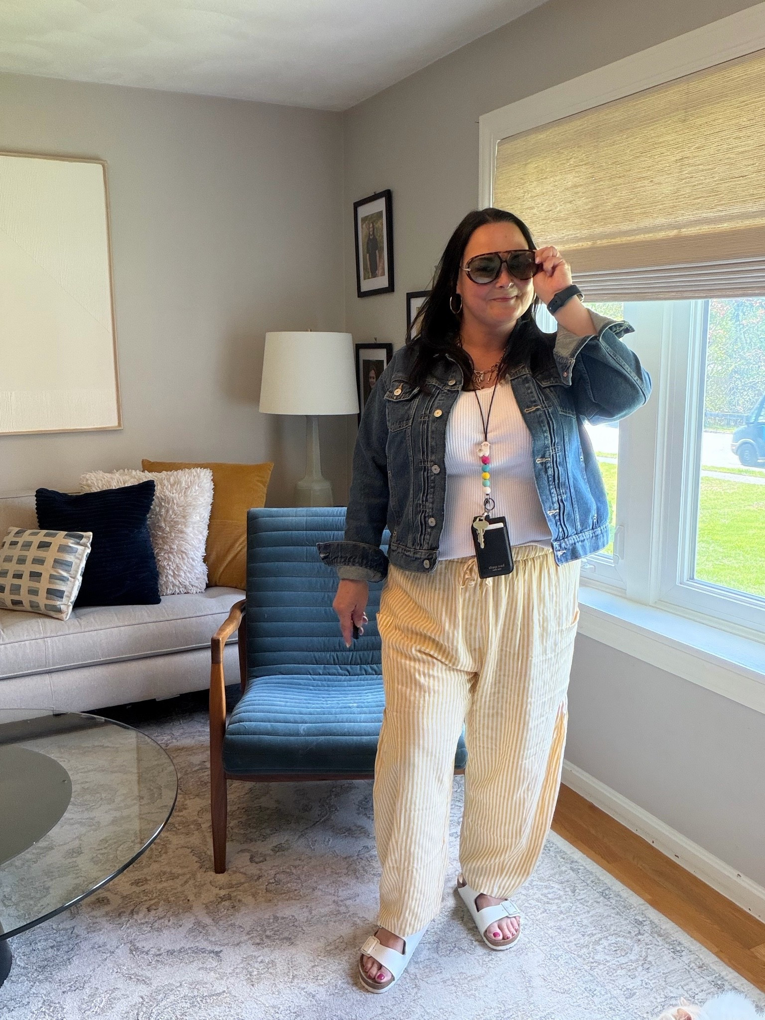 Today’s teacher outfit 🤍
I’m fully in my “comfortable but still pulled together” era and these pants are exactly that. Lightweight, easy to move in, and perfect for a long day of teaching without feeling restricted by third period. Everything is true to size. #teacherootd #midsizestyle #teacherstyle #midsizefashion #comfyoutfit #casualworkwear #everydaystyle #springoutfit #comfortablestyle #teacherfashion

#LTKootd #LTKWorkwear #LTKMidsize