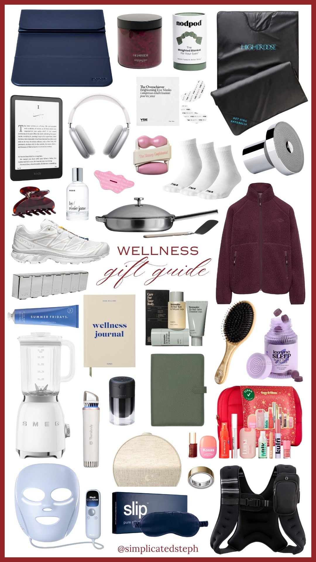 Gift guide 
Wellness gifts
Gift guide for wellness lover 
Wellness gift guide 
Gifts for her 
Gifts under $100
Stocking stuffers 
Gift guide for her 

#LTKGiftGuide #LTKCyberWeek #LTKActive
